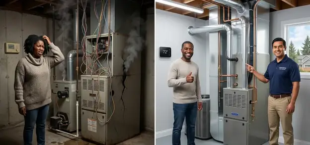 HVAC marketing results — before and after in Kent, WA — AvioneX Digital Co.