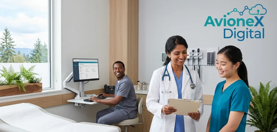 Dental practice marketing results — smile transformation in Bellevue, WA — AvioneX Digital Co.